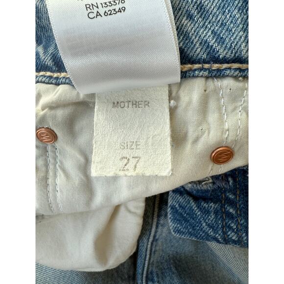 Mother Superior NWT The Huffy Skimp Hotter On The Other Side Straight Jeans 27 - Picture 15 of 16